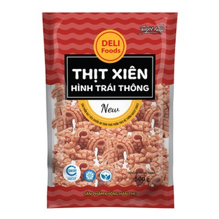 [500g] Thịt xiên hình trái thông DELI FOODS (nw5)