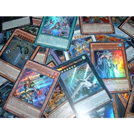 Combo 35 thẻ bài Yugioh chính hãng random với các độ hiếm ngẫu nhiên khác nhau như Secret Rare, Millennium Rare,...