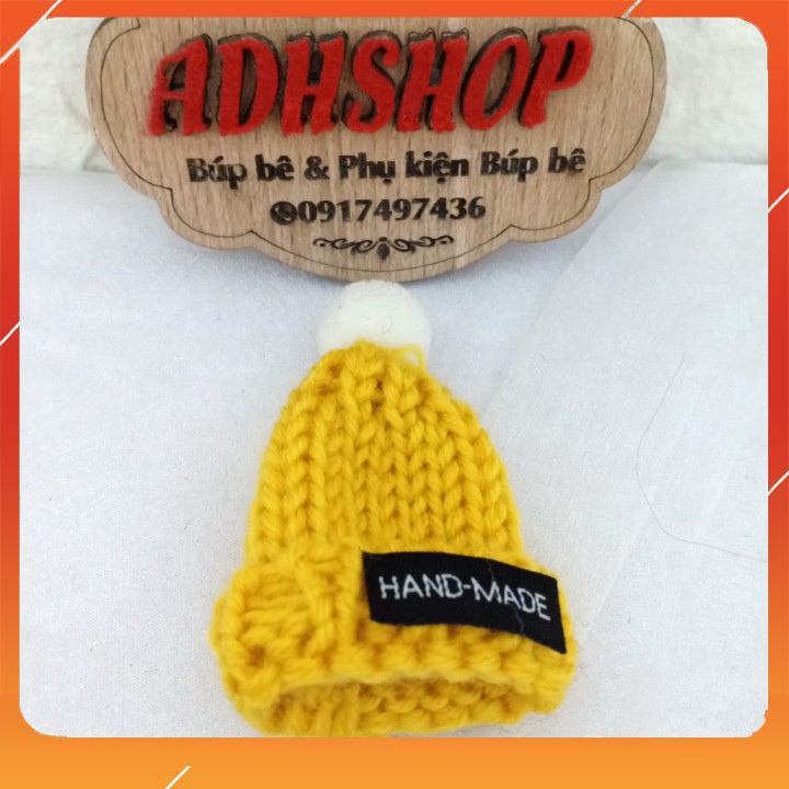 Mũ Len Đội Đầu Cho Búp Bê Baboliy adhshop