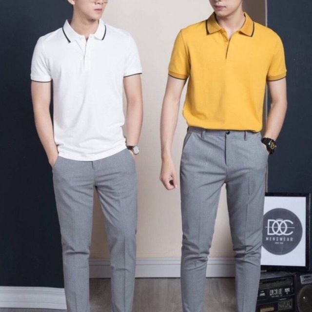 Áo polo nam, áo phông cổ bẻ nam chất đẹp 6 màu basic dễ phối đồ (ACBPV)