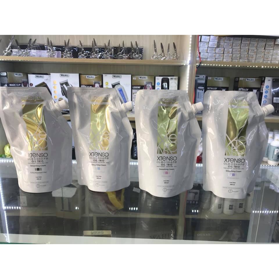 Thuốc uốn, duỗi chuyên nghiệp Loreal X-tenso 400ml/400ml (MẪU MỚI)