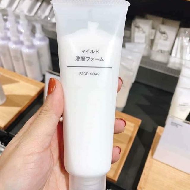 Sữa rửa mặt Muji Nội Địa Nhật(có bill)