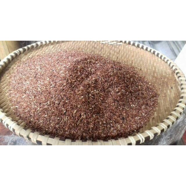 bột gạo lứt mè đen rang