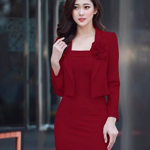 Set vest công Đơn khách