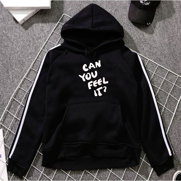 Áo Hoodie HIGHLIGHT PLZ DON'T BE SAD CAN YOU FEEL IT? CALLING YOU