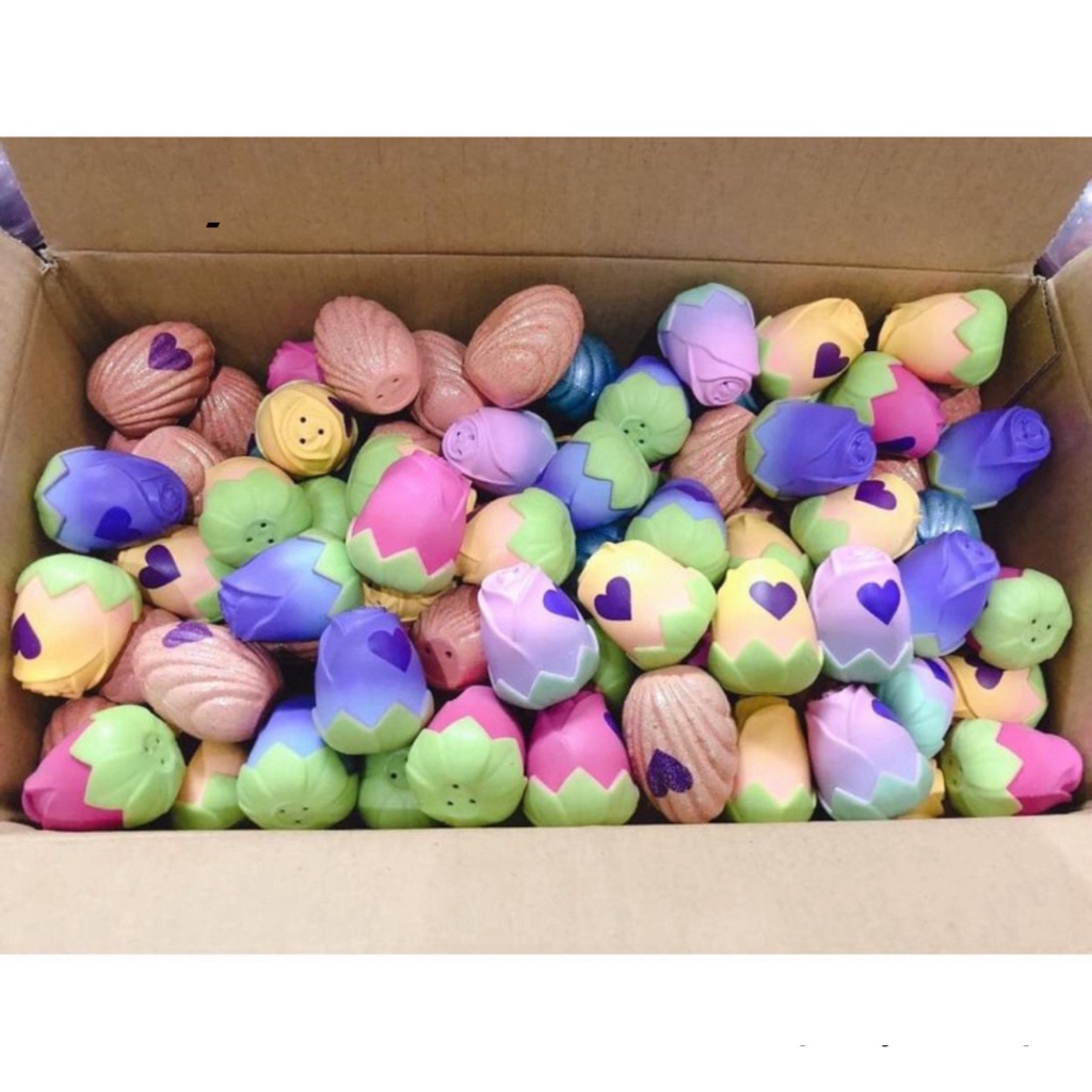 Mix 5 trứng sò hoa hồng Hatchimals cho bé làm quà giáng sinh