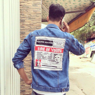ÁO KHOÁC JEANS NAM (còn nhiều )