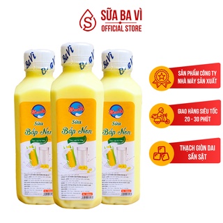 Sữa Bắp Non Ba Vì - Zmilk - Chai 350ml