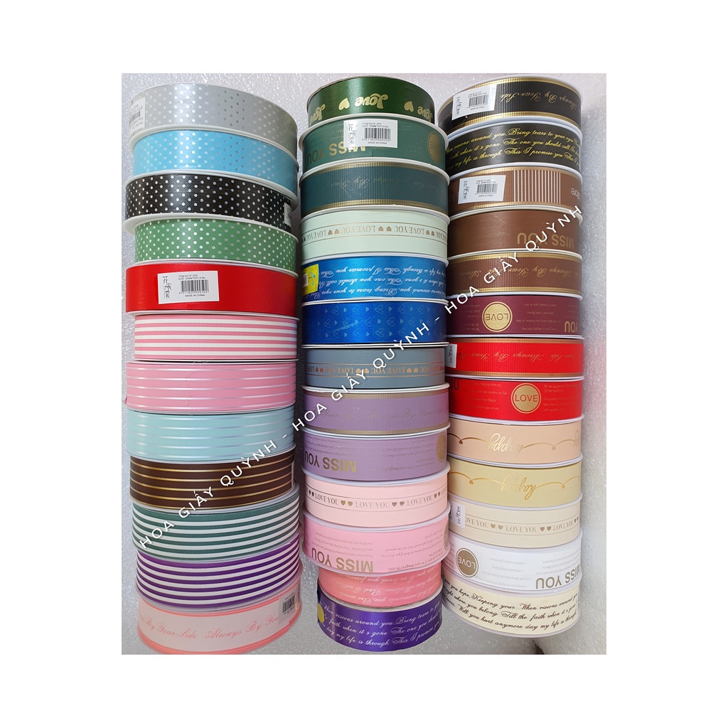 Ruy băng Thái 3cm