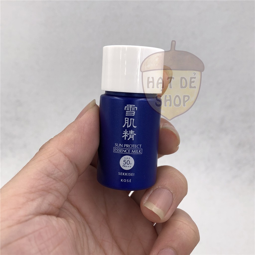 Kose Kem Chống Nắng Dạng Sữa SEKKISEI SUN PROTECT ESSENCE MILK SPF50/PA++++ 10g (mini)