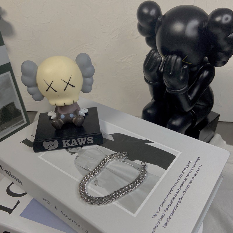 Vòng đeo tay bằng thép titan phong cách đường phố cá tính