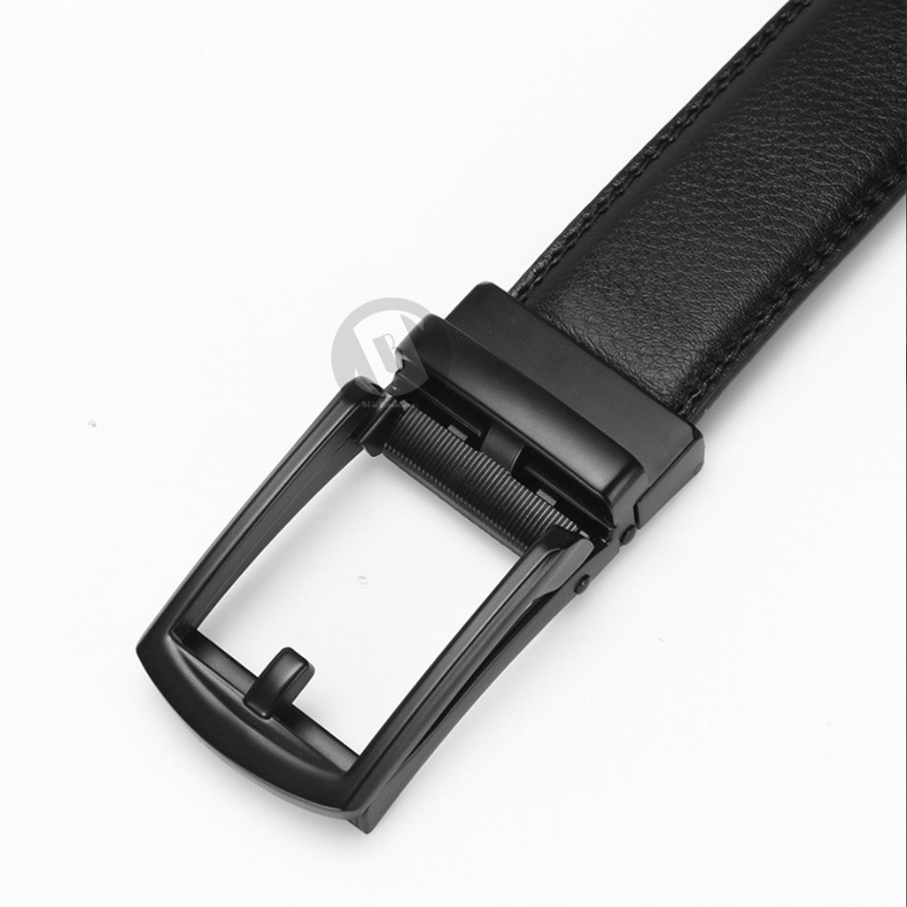 Dây Thắt Lưng, Nịt Nam Da Bò Cao Cấp - ShinBasic, Bảng Khoá Tự Động, Thời Trang Công Sở,  BELTS21BAS09