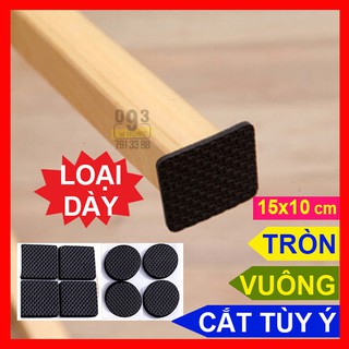 Combo 2 Miếng Dán Chống Trượt Chống Ồn Chống Trầy Sàn 15x10 cm