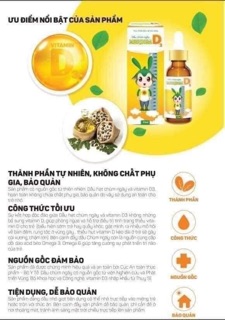 Vitamin D3-Dầu Chùm Ngây D3