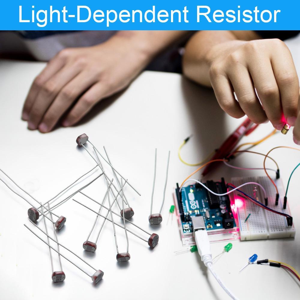 MAG Bộ 20 / 30 / 50 Cảm Biến Quang Điện Trở Arduino CDS
