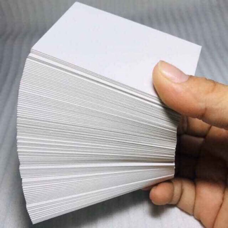 Flashcard học từ vựng,  Combo thẻ trắng ,  thẻ học từ A4/A5/A6