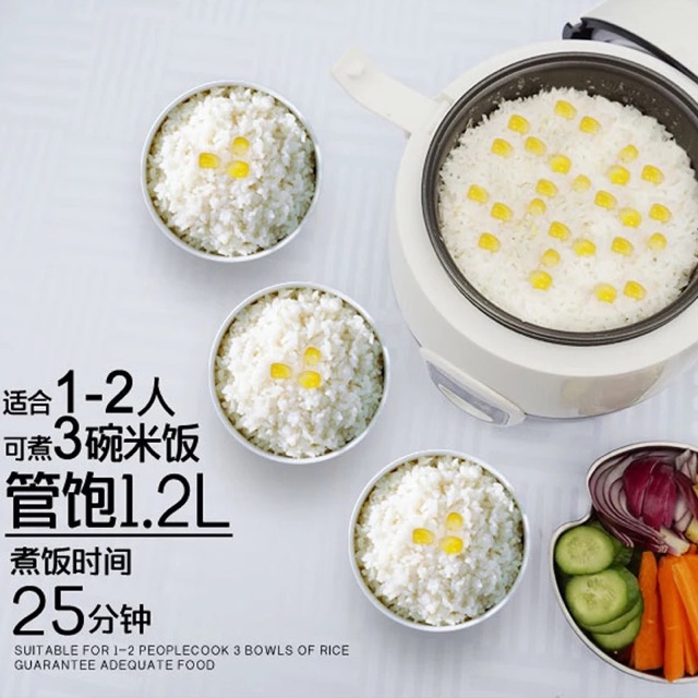 Nồi cơm điện mini đa năng 1,2L -1,6L | BigBuy360 - bigbuy360.vn