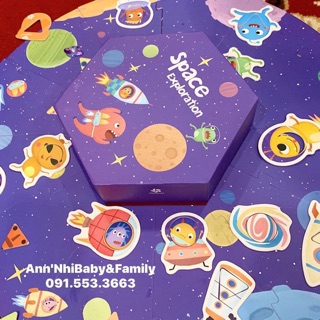 BỘ XẾP HÌNH PINWHEEL NGẮN