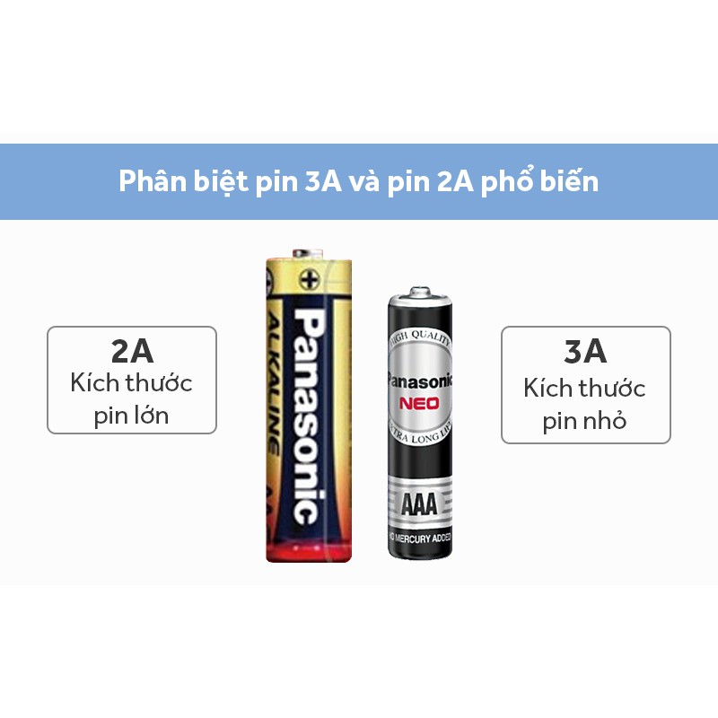 Pin AA / Pin AAA / 9V Panasonic Ankaline 1,5 V