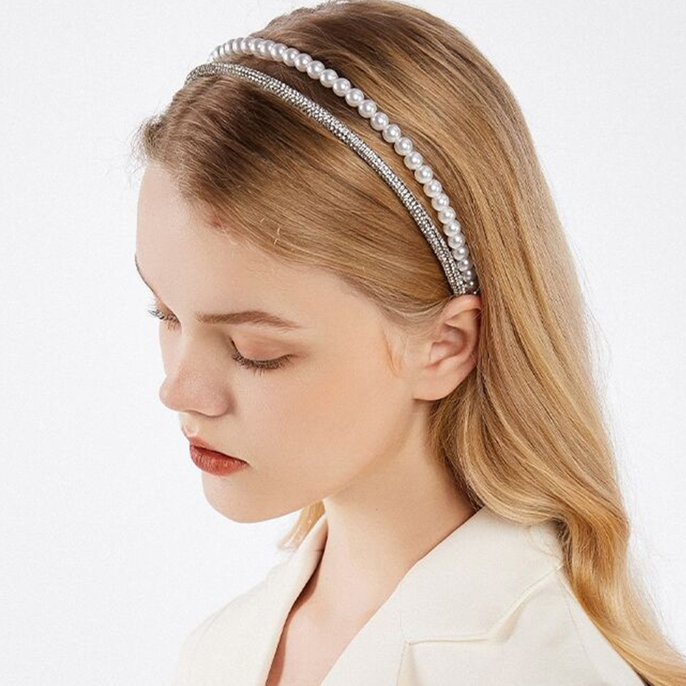 Cài tóc đính ngọc trai thời trang dành cho nữ