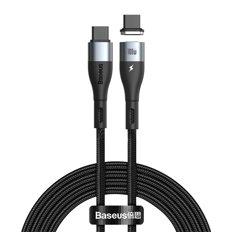 Baseus 100W USB C to USB Type C Cable for Xiaomi Redmi Note 8 Pro Quick Charge 4.0 PD Sạc nhanh cho Cáp sạc MacBook Pro