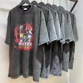 Áo thun ngắn tay in hình hoa tuyết hoạt hình phong cách retro
