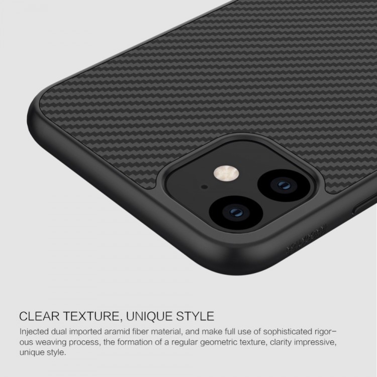 [Ốp lưng vân Carbon Fiber] iPhone 13/ 13 Pro/ 13 Pro Max - iPhone 12/ 12 Pro/ 12 Pro Max hiệu Nillkin