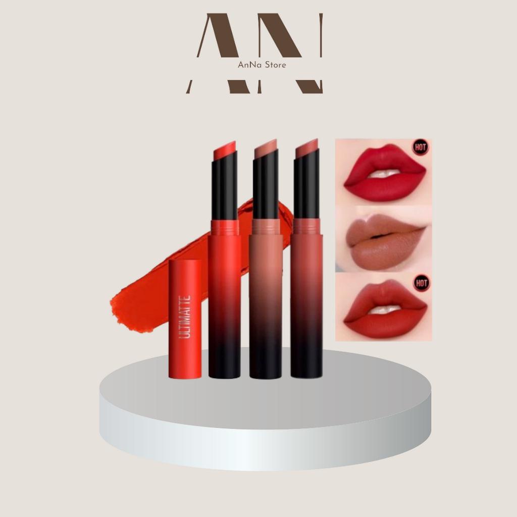 Son Thỏi Lì, Siêu Nhẹ, Mịn Môi Maybelline Ultimatte By Color Sensational Matte Lipstick 1.7g