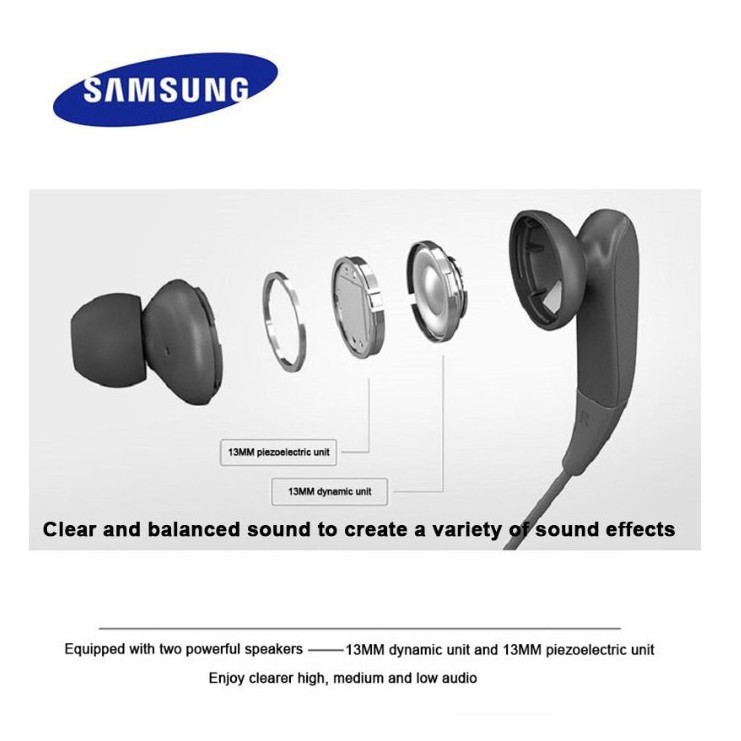 Tai Nghe Bluetooth Móc Cổ Chữ U Chống Ồn Cho Samsung