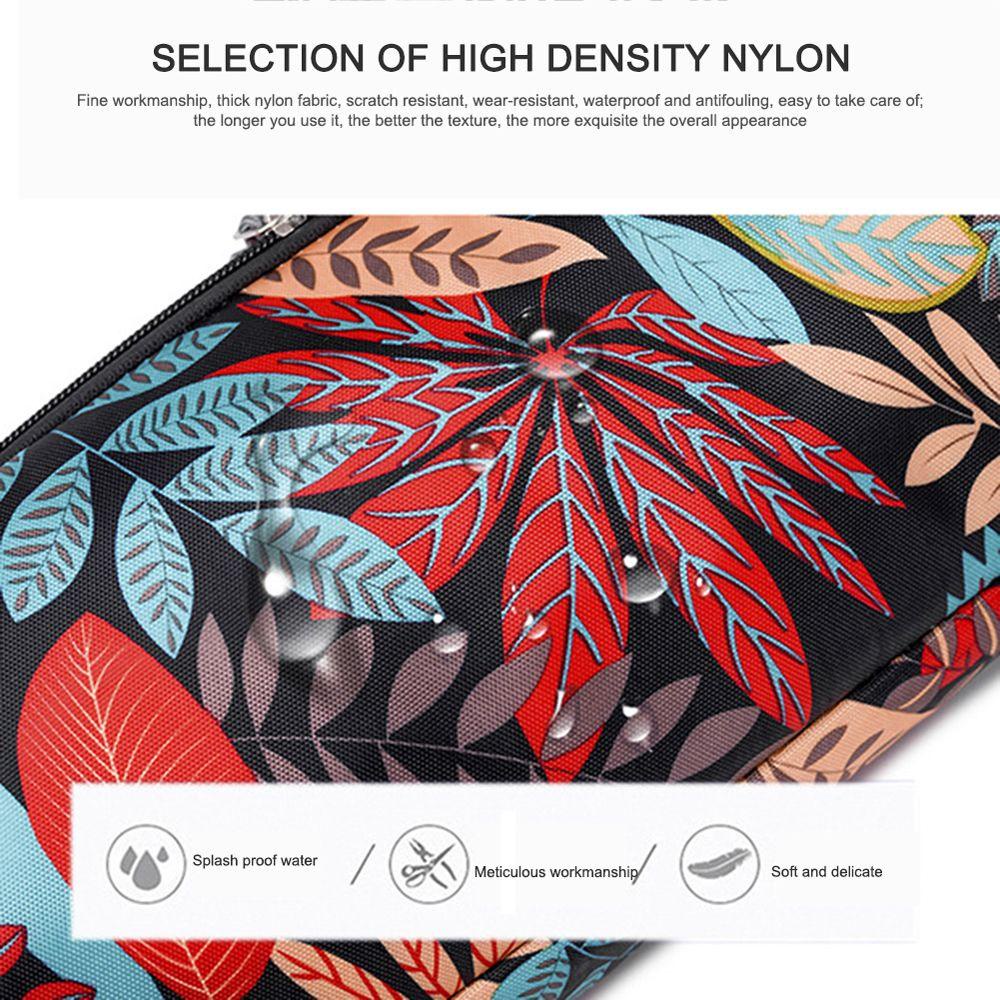 Túi Đựng Thảm Tập Yoga / Gym Chống Thấm Nước Có Khóa Kéo In Họa Tiết Thời Trang