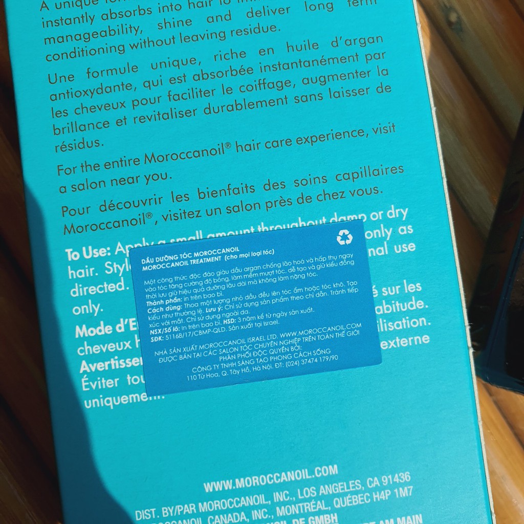 DẦU DƯỠNG TÓC MOROC TREATMENT CHO MỌI LOẠI TÓC 15ml -25ml - 100ML- 125ml - 200ML | BigBuy360 - bigbuy360.vn