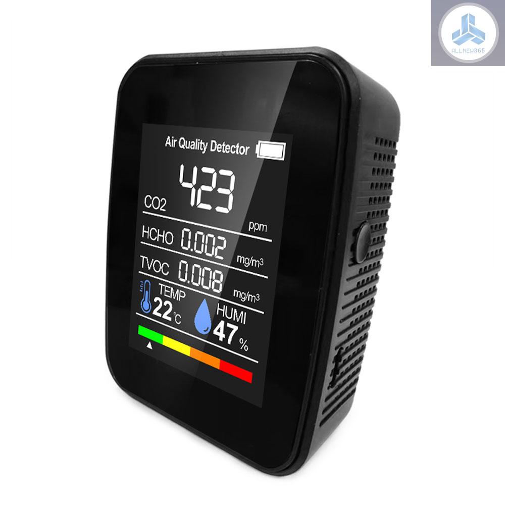 Máy Đo CO2 Đa Năng Với Màn Hình Hiển Thị Nhiệt Độ/ Độ Ẩm/ Độ Ẩm/ Đo Nồng Độ Than Hoạt Tính VN26 Chuyên Dụng