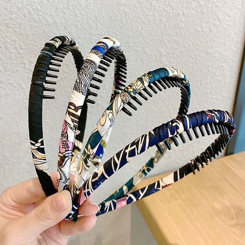 Băng Đô Cài Tóc Có Răng Chống Trượt Tiện Dụng Khi Rửa Mặt / Trang Điểm