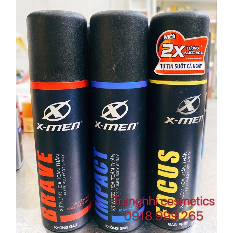 XỊT NƯỚC HOA TOÀN THÂN XMEN CÁC LOẠI