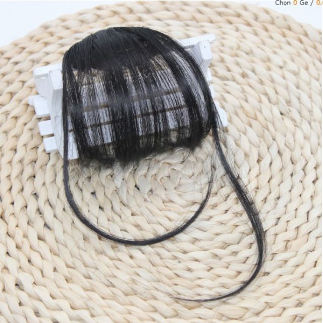 Tóc giả nữ đẹp ❤️❤️ FREESHIP ❤️❤️ mái thưa tóc thật 100%