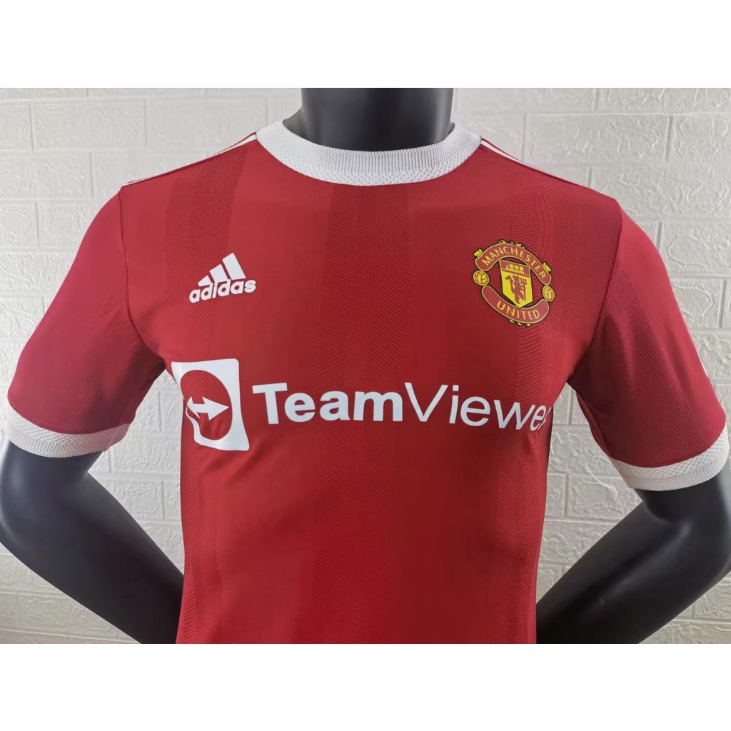 Áo Thun Bóng Đá Manchester United Năm 2021-22 Size S-3XL