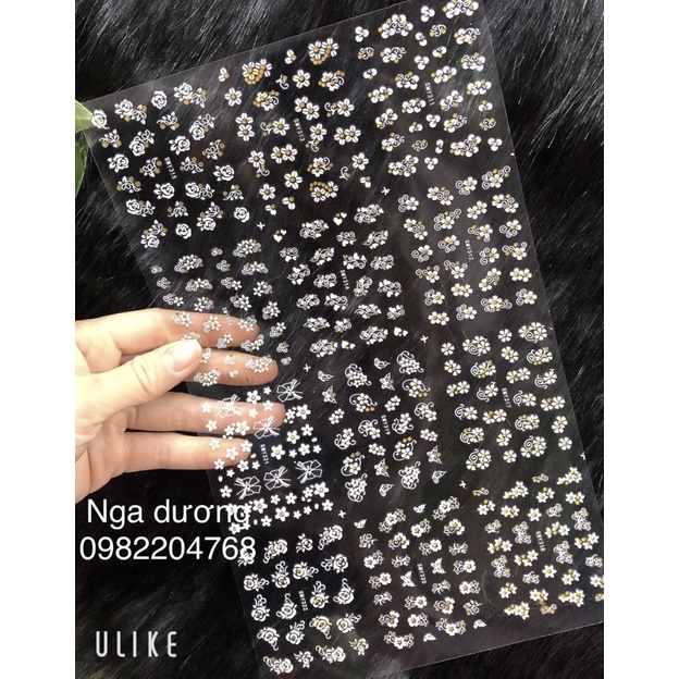 hình dán stiker Nail to sử dụng được rất nhiều