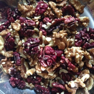 Nhân quả óc chó đỏ Mix nhân óc vàng 200g