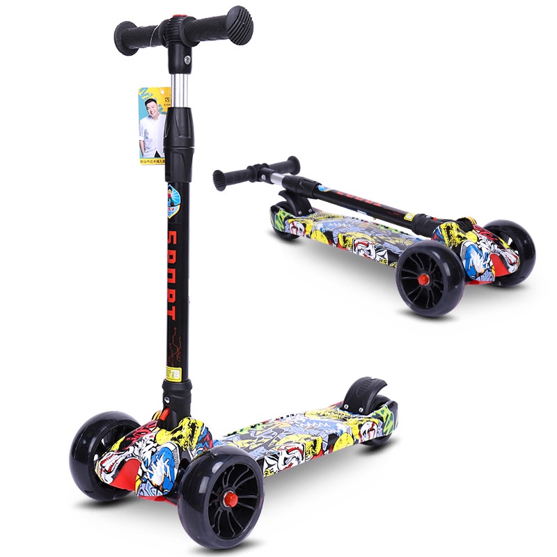 Xe Trượt Scooter Forbic Cao Cấp 3 Bánh Phát Sáng Siêu Đẹp Phù Hợp Cho Cả Bé Trai Và Bé Gái – Hàng Chính Hãng