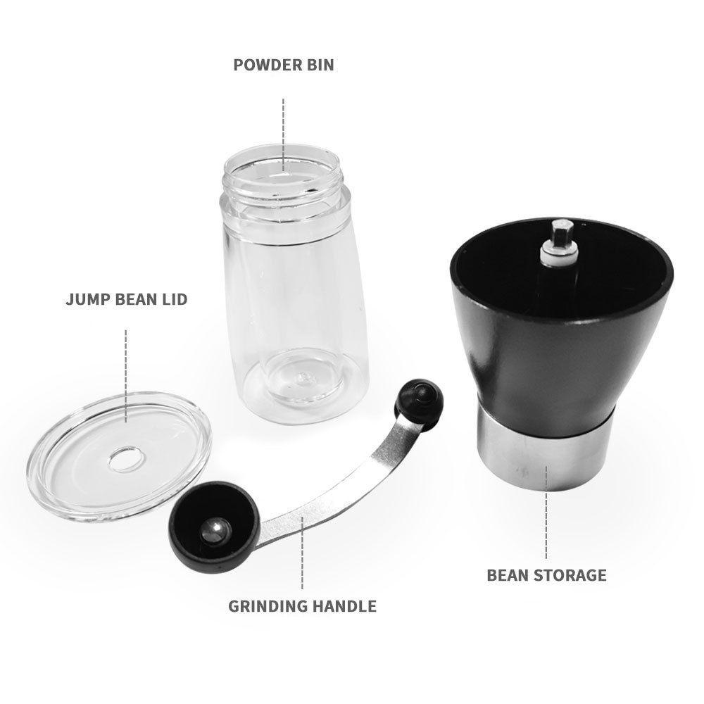 CONOPERY Máy Xay Cà Phê / Gia Vị Có Núm Vặn Điều Chỉnh Được Tiện Lợi Dành