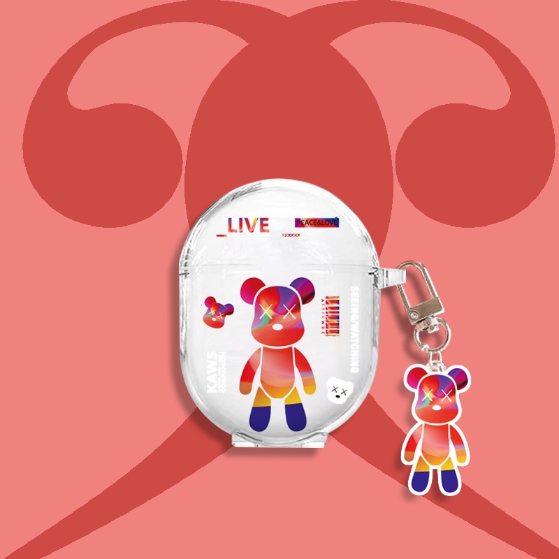 Vỏ Bảo Vệ Hộp Sạc Tai Nghe Xiaomi Redmi Airdots 3 Pro Redmi Buds 3 Pro tws Bằng TPU Mềm Trong Suốt + Dây Đeo Chống Sốc