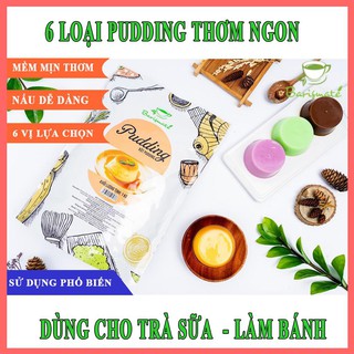 Bột Bánh Plan Rau Câu Pudding Barismate 1Kg (Trứng, Khoai Môn, Matcha, Socola, Dưa Lưới, Xoài)