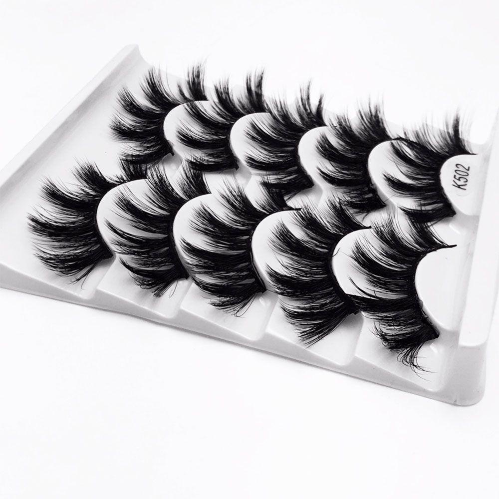 Set 5 Cặp Lông Mi Giả MIH SKONHED 3D Handmade Dành Cho Nữ