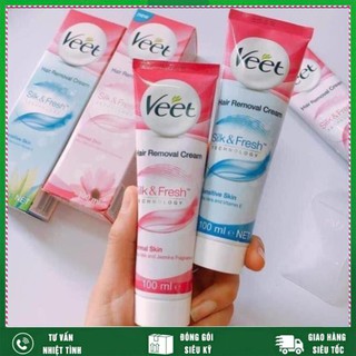 Kem tẩy lông Veet Silk Fresh