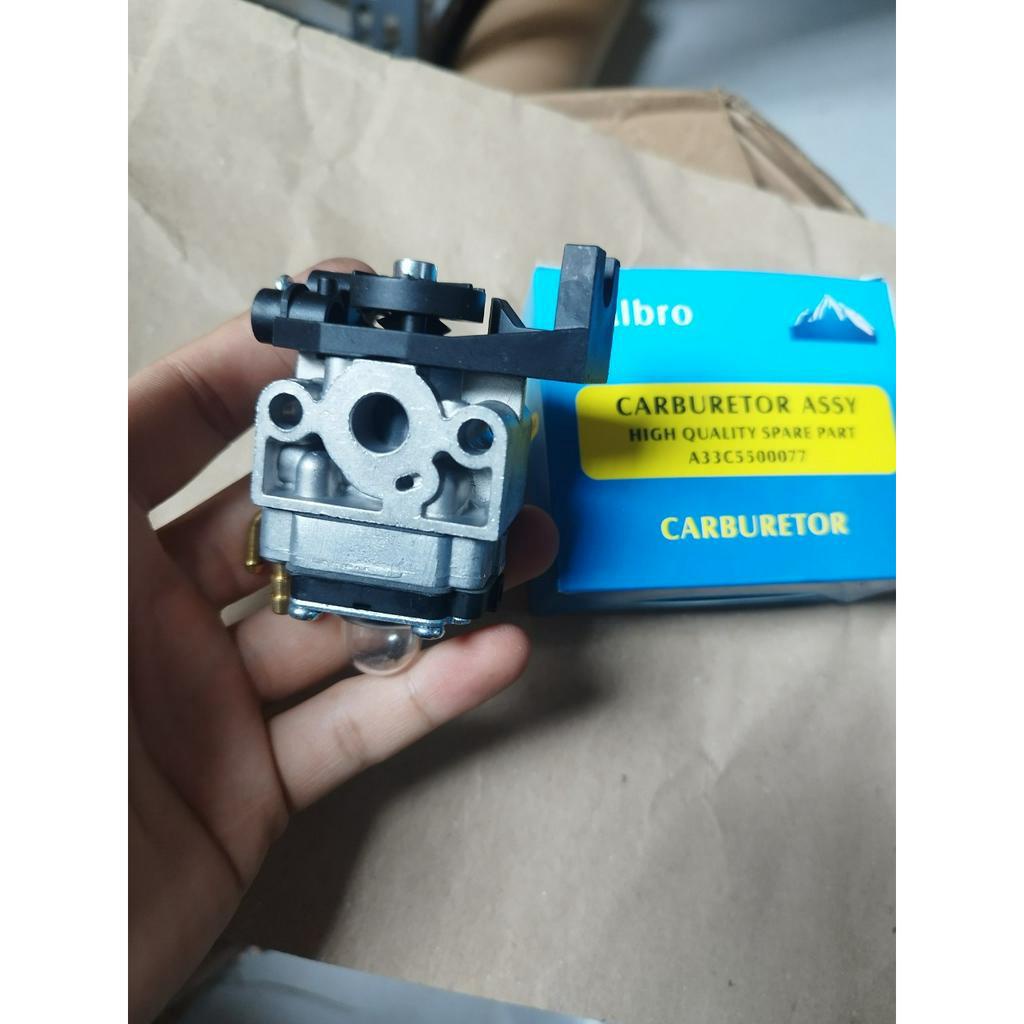 Chế Hòa Khí Gx35 Dành Cho Máy Cắt Cỏ Thương Hiệu Walbro Hộp Xanh Tai Nhựa