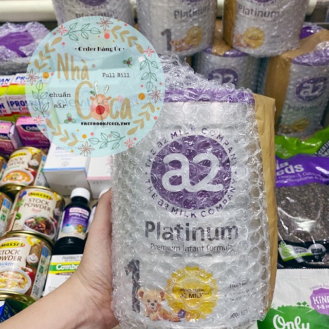 Sữa A2 Platinum số 1 & 3  900gr chuẩn air bill chemist đầy đủ