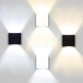 Đèn LED 6W gắn tường bằng nhôm dùng trong phòng ngủ/phòng khách/hành lang