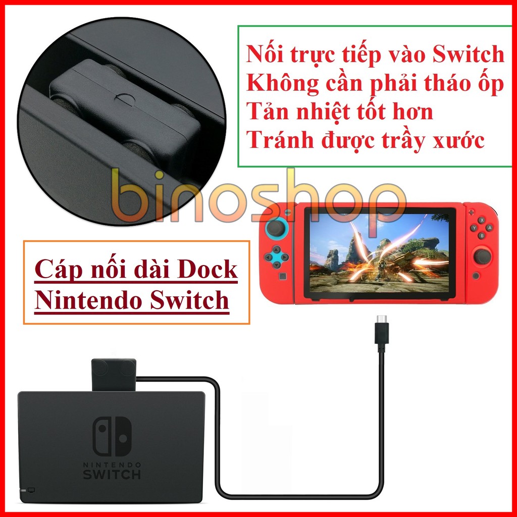 Cáp Nối Dài Dock Cho Nintendo Switch