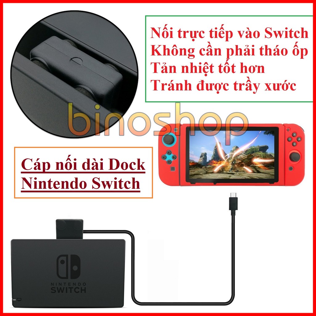 Cáp Nối Dài Dock Cho Nintendo Switch | BigBuy360 - bigbuy360.vn