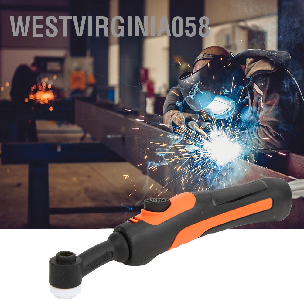 Westvirginia058 TIG Welding Torch Consumables Flexible Head Body Collet Ceramic Nozzle Long Back Cap Set